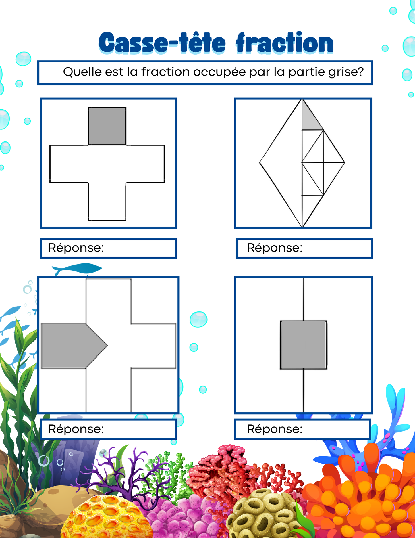Révision en douceur - mathématiques - 3e cycle