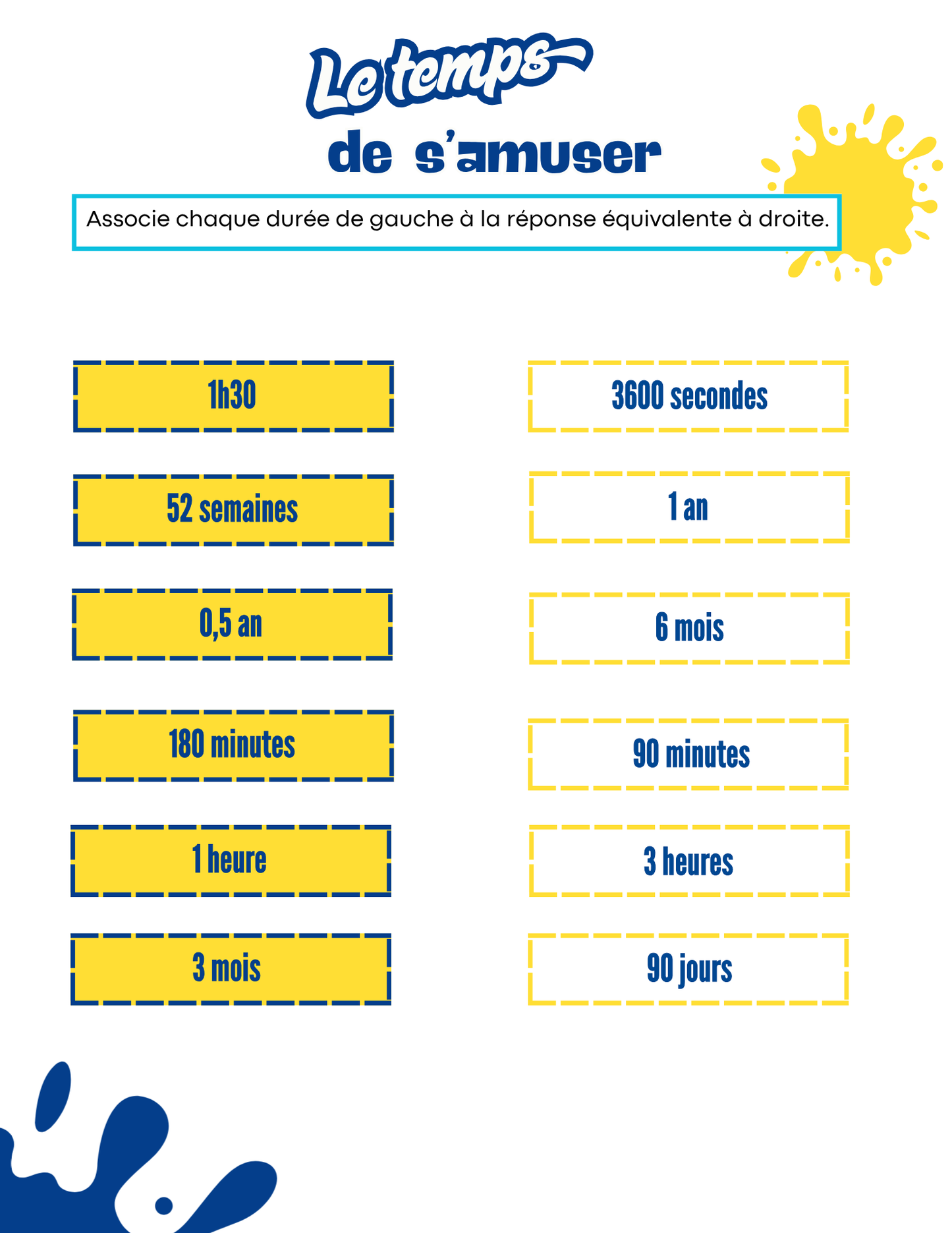 Révision en douceur - mathématiques - 3e cycle