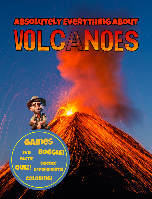 Everything About Volcanoes - 46 pages