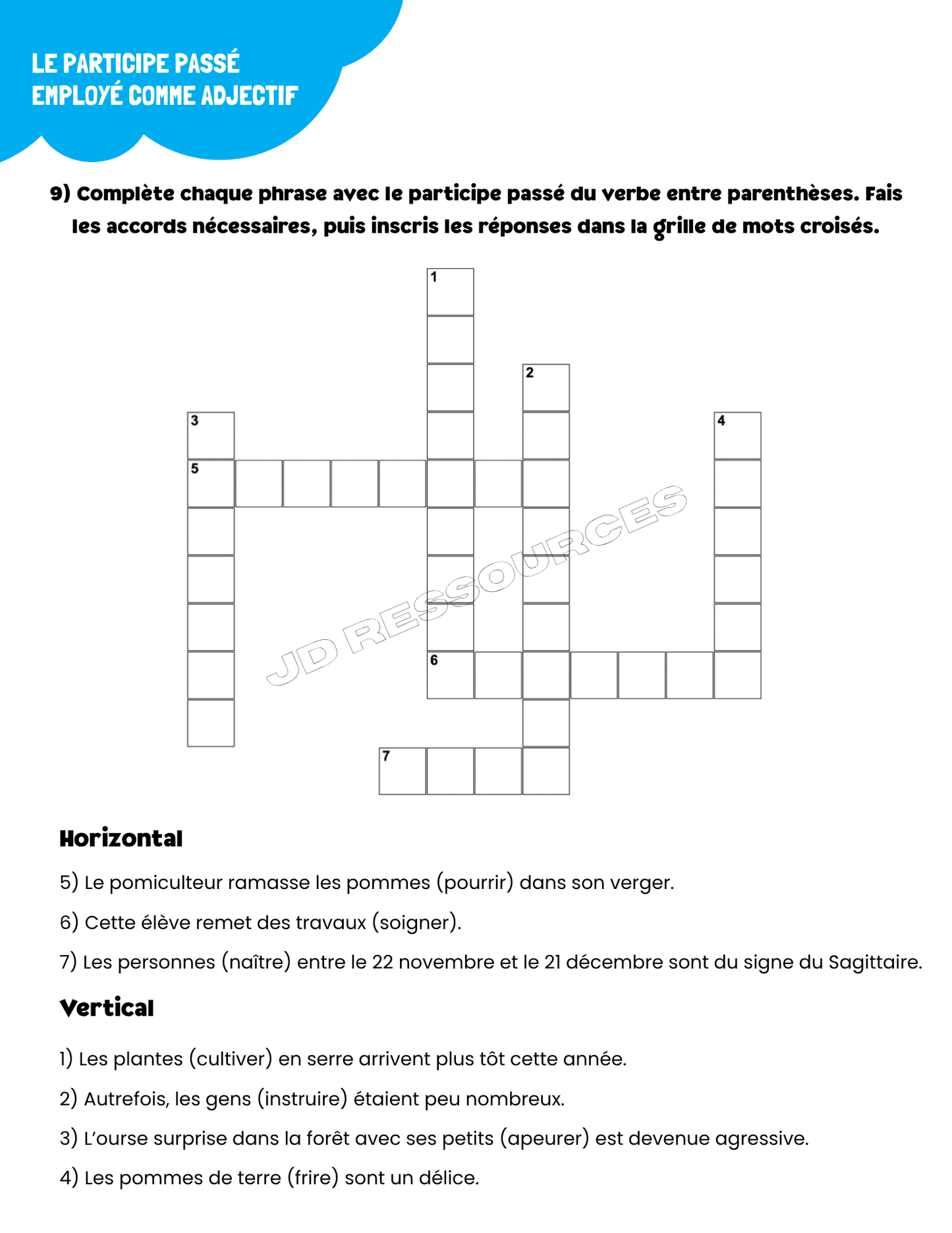 Révision 3e cycle - Français