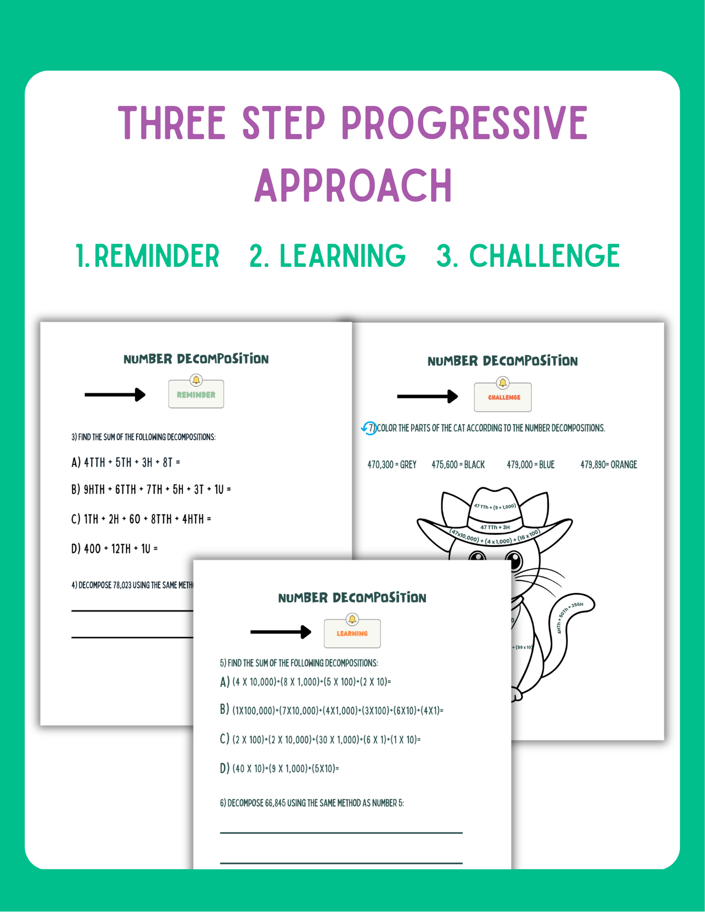 Comprehensive Math Practice Pack #1 - 95 pages