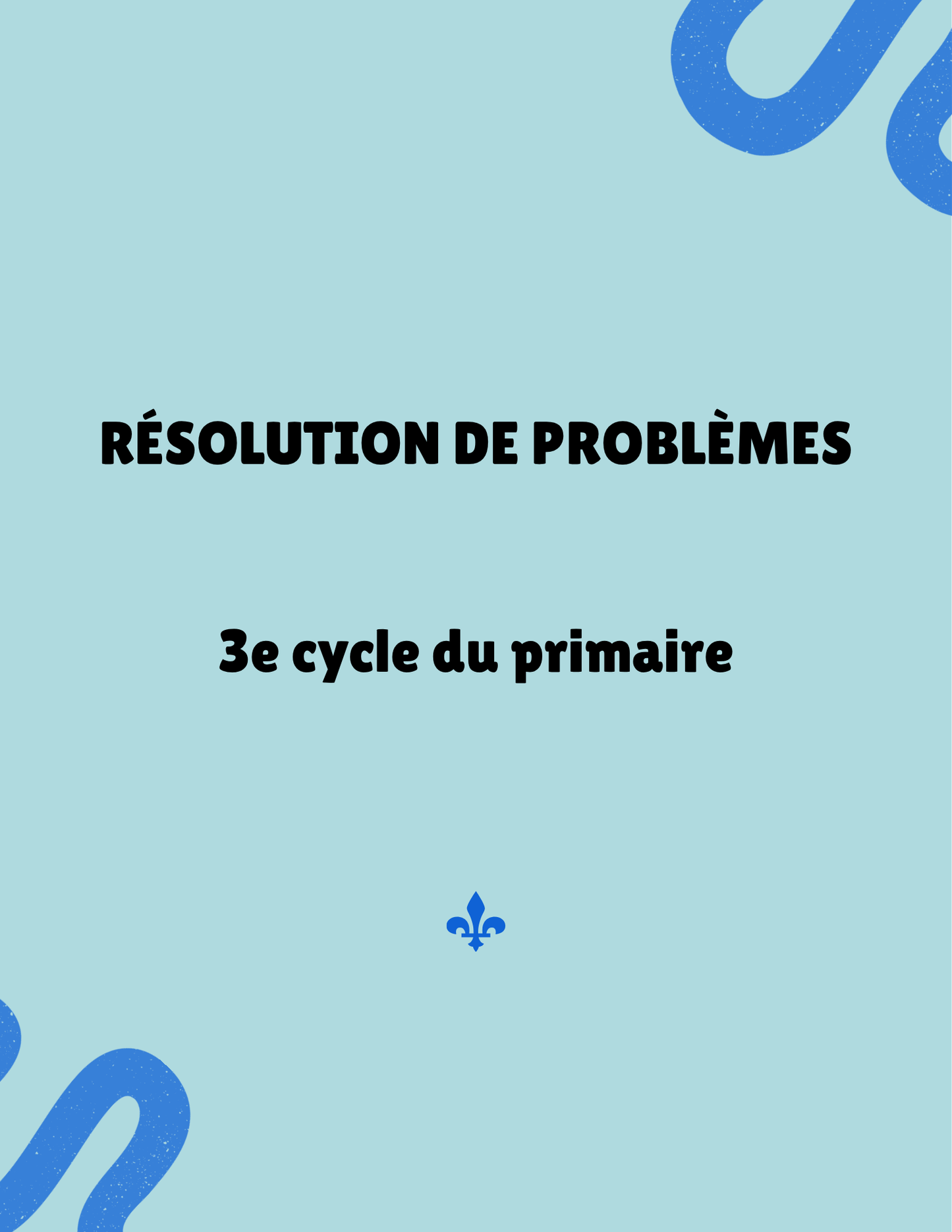 50 résolution de problèmes - 3e cycle